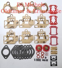 40 DHLA Dellorto, professional gasket set service kit, for all 40 DHLA variants B.0406