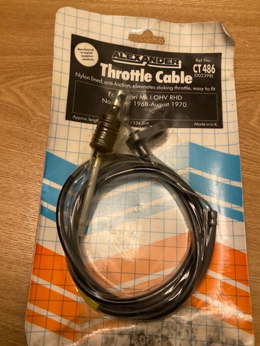 Ford capri throttle cable - capri,