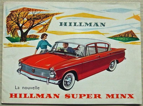 Hillman super minx car - minx,