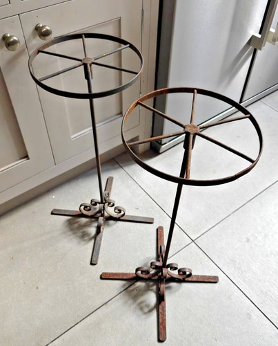 Pair vintage metal - pair,