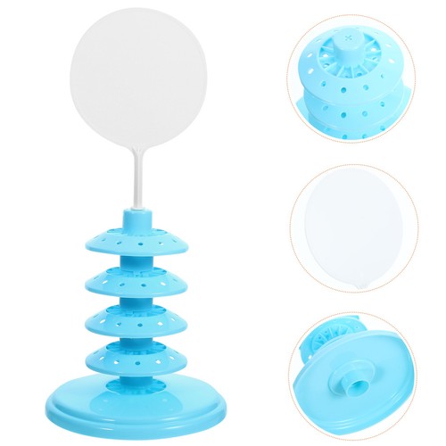 Blue cake pops stand reusable - blue,