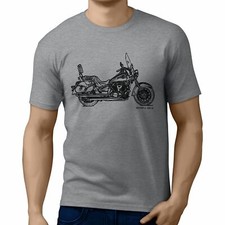 JL Illustration For A Kawasaki Vulcan 900 Classic LT Motorbike Fan T-shirt