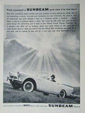 1958 Sunbeam Alpine Vintage