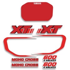 adesivi replica per Yamaha  XT 600 2KF 1986/89 laminati anti uv
