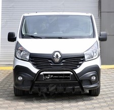VAUXHALL VIVARO RENAULT TRAFIC BLACK AXLE NUDGE A-BAR BULL BAR GUARD 2015-2019