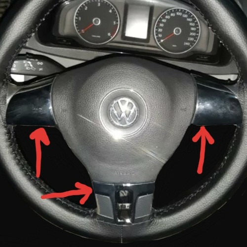 Chrome steering wheel - chrome,