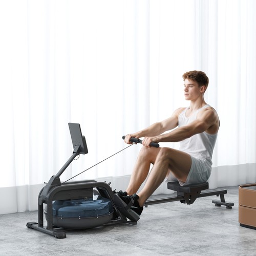 Home gym water rowing - home,