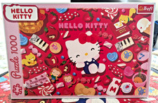Hello Kitty rare 1000 piece jigsaw puzzle Trefl             Lot Van 1