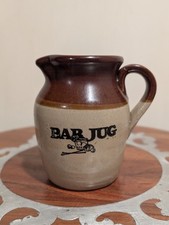 Vintage Pearson's Of Chesterfield Stoneware Bar Jug Pitcher Made In England 5"+