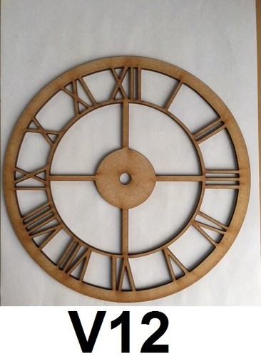 Clock face roman - roman, 298mm
