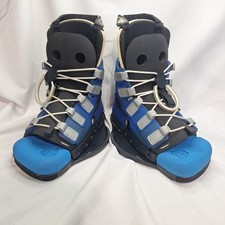 Hyperlite Spin Mini Open Toed Wakeboard Boots Size: Small Blue Black Water Board