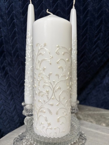 Piece wedding unity candle - wedding,