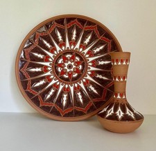 Vintage Bonis Pottery Plate &