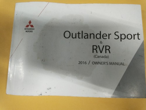 2016 mitsubishi outlander - 2016,