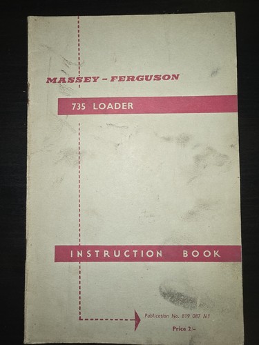 Massey ferguson 735 loader - ferguson,