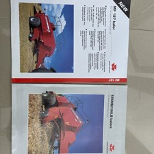 Massey Ferguson 185mb/190lb baler 8 pages & 187 sales brochures 1996-98