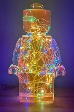 Autism Sensory Toy Large Robot Man figure 100 LEDs And Remote Control Calming