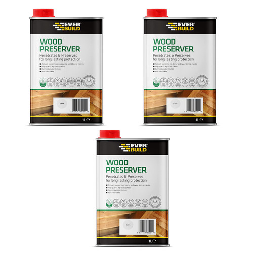 Everbuild clear wood preserver - everbuild,