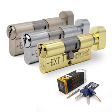 3 Star Euro Cylinder Thumbturn