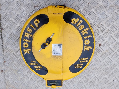 Disklok steering wheel lock - steering,