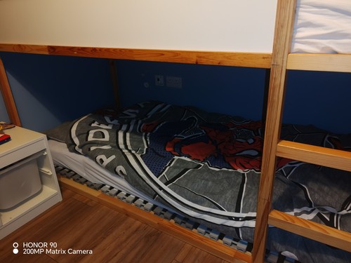Ikea kura bunk bed frame - bunk,