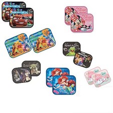 2 x Disney Car Sun Shade for Side/Rear Window - UV Protect Sun Blind for Kids:-)