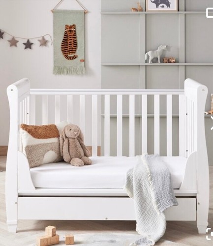 Babymore eva sleigh cot bed - eva,