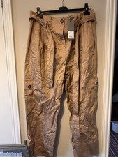 Mint Velvet Brown Barrel-Leg