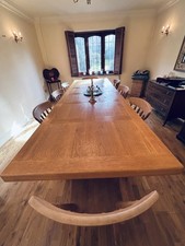 Solid Oak Extendable Dining
