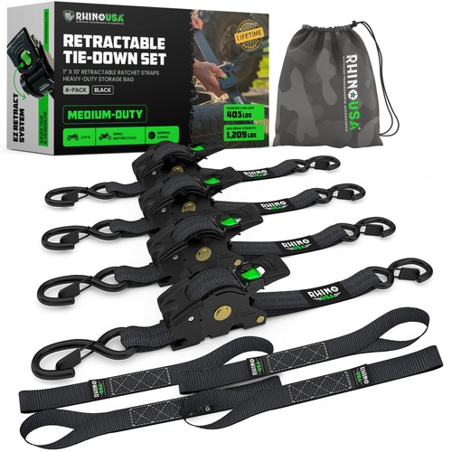 Rhino usa retractable ratchet - rhino,