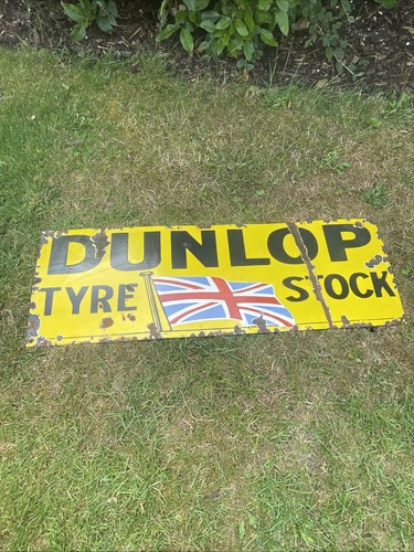 Dunlop tyre union jack flag - tyre,