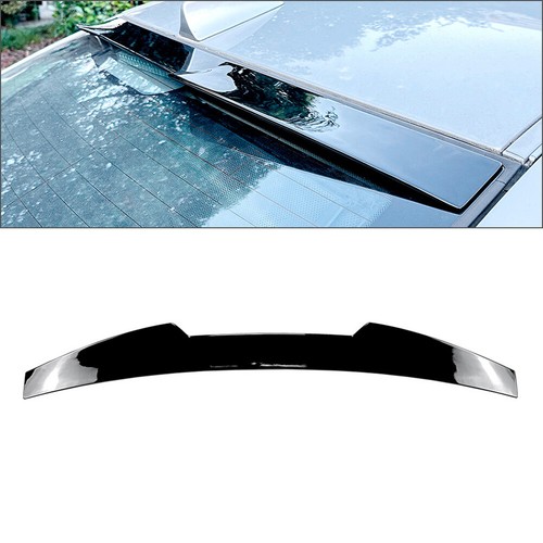 Glossy black rear roof - black,