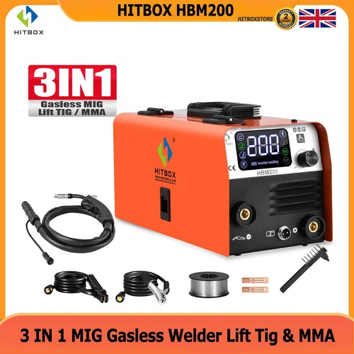 200amp mig flux core welder - core,