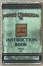 Morris Commercial Instruction