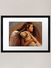 Young Girl Angel Loving Little