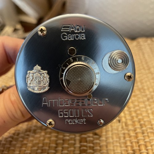 Vintage abu garcia 6500cs - abu,