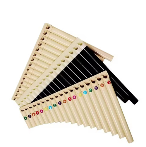 Pan flute pipes resin c - 18,