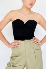 La Perla Vintage Black Bustier