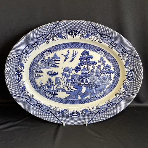 Churchill vintage blue white - vintage,