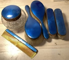 Antique Art Deco Blue