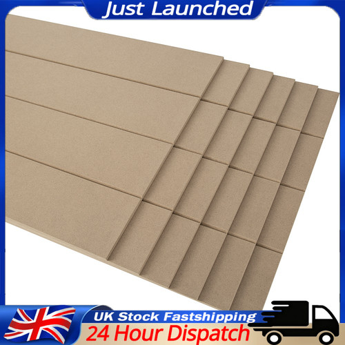 6pcs grooved mdf - v, wall
