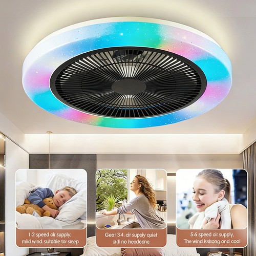 Ceiling fan with light - ceiling, led