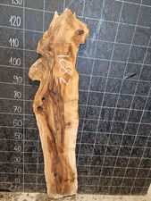 ITALIAN WALNUT LIVE EDGE SLAB KILN DRIED HARDWOOD CRAFT (1682) 1300x200-300x30mm