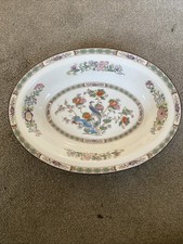 Wedgwood Kutani Crane Oval