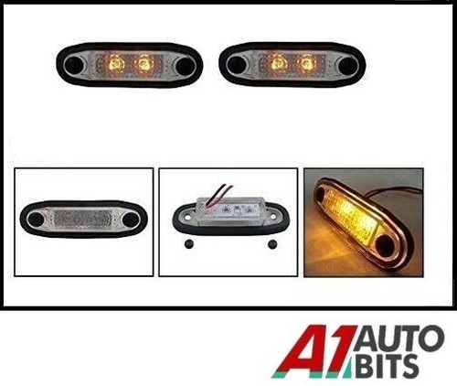 Flush fit led - fit, amber