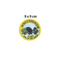 Raf Mod Aircraft Salvage And Transportation Iron Sew On patch Jacket Jeans hat