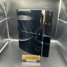 SONY PS3 PlayStation 3 CECHA00 60GB Black Console Only RARE Edition