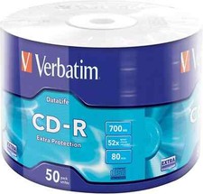 50 Verbatim Blank 43787 CD-R