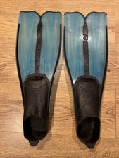 Cressi Rondinella Fins Flippers Diving Swimming Snorkelling Size 39-40 5.5-6.5