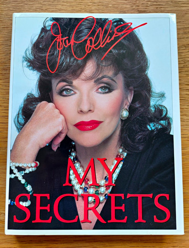 Joan collins secrets - joan, signed